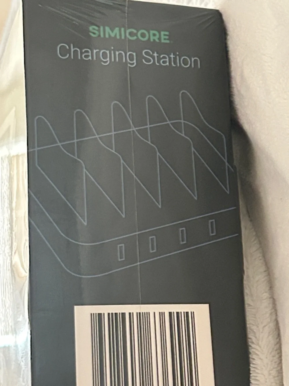 SIMICORE Charging Station - Gray Multi-Device Dock Up to 4 Devices NEW